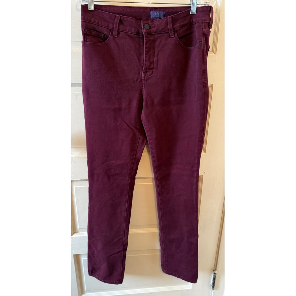 NYDJ Legging Jeans Burgundy Size‎ 10